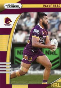 2022 NRL Traders #006 Payne Haas Front